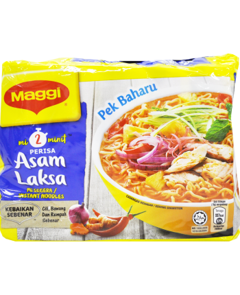 MAGGI Instant Noodles Asam Laksa Flavour 5x78g