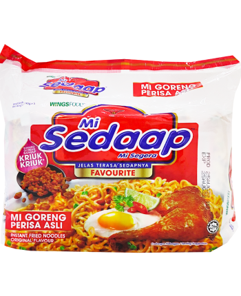 MI SEDAAP Mi Goreng Asli Instant Fried Noodles 5x90g