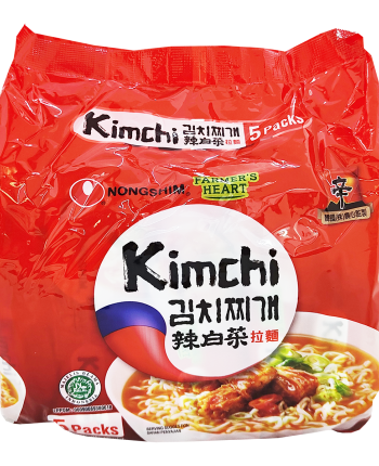 NONG SHIM Kimchi Ramyum Korea Ramen 5x120g